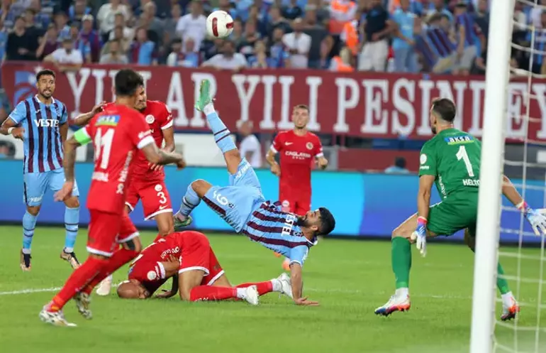 Süper Lig’in açılış maçında Trabzonspor, Antalyaspor’u yendi