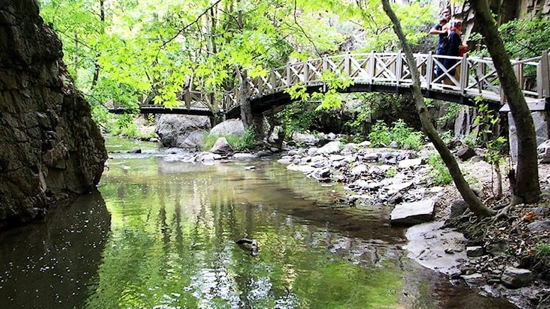 Şifalı ve büyüleyici güzelliğiyle Bursa’nın Sadağı Kanyonu