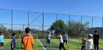 Samsun Alaçam İlçe Gençlik ve Spor Müdürlüğü Mobil Spor Okulu Mahalleleri Geziyor