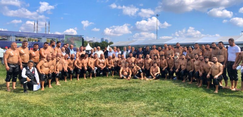 Ulugazi Yağlı Güreş Festivali’nde Altın Kemer Sahibini Buldu(Özel Haber)