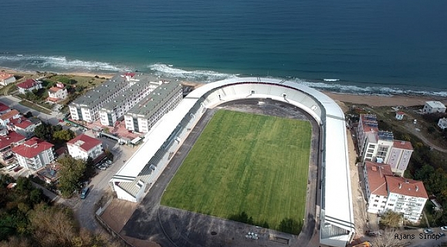 Sinop Şehir Stadyumu’nda sona gelindi