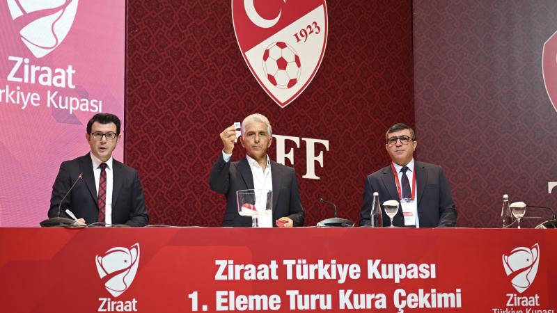 Ziraat Türkiye Kupası’nda 1. eleme turu kuraları çekildi