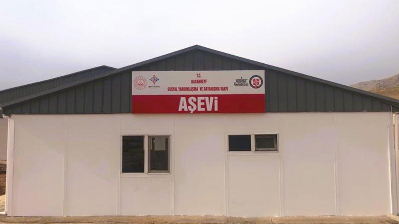 Hasankeyf’te aşevi açıldı