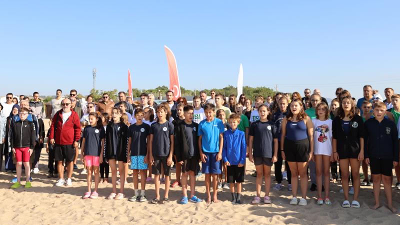 Türkiye Açık Su Yüzme Şampiyonası başladı