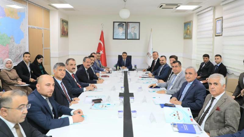 Bitlis’te Nemrut Jeopark Toplantısı düzenlendi