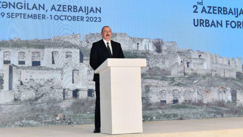İlham Aliyev: Kafkasya’da barış ve istikrar istiyoruz