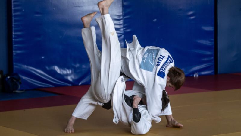 Milli judocular Bakü Grand Slam için hazırlıklarını tamamladı