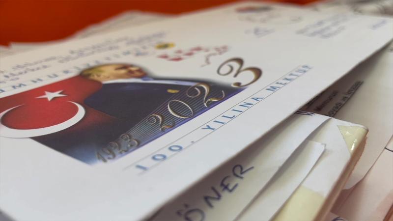 Cumhuriyet’in 100. yılına yazılan mektuplar 21 yıl sonra sahibine ulaşacak