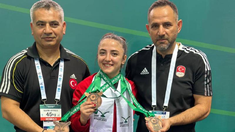 Cansu Bektaş, dünya 3’üncüsü oldu