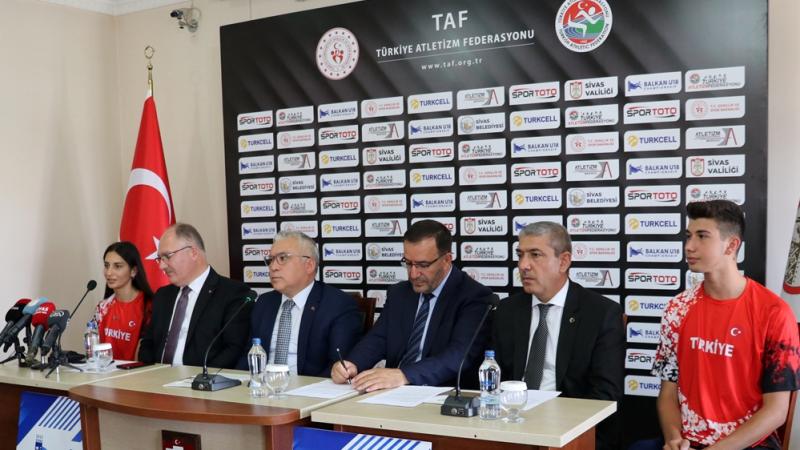 18 yaş altı Atletizm Balkan Şampiyonası Sivas’ta yapılacak