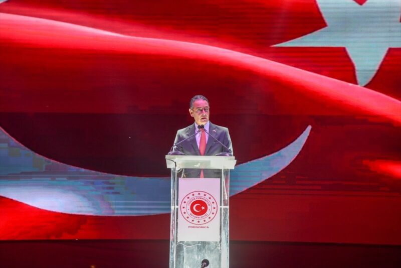 Karadağ’da Cumhuriyet’in 100. yılı kutlamaları