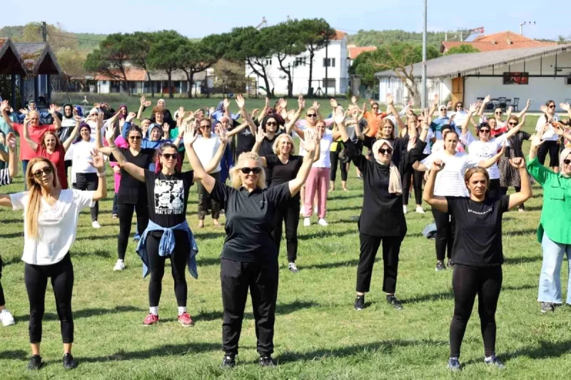 Sarısu Gençlik Kampı’nda Zumba Etkinliği