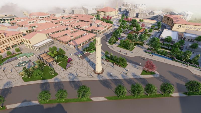 Çorum, tarihi meydanına kavuşuyor