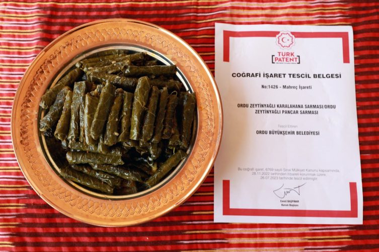 Ordu’nun zeytinyağlı karalahana sarması tescillendi