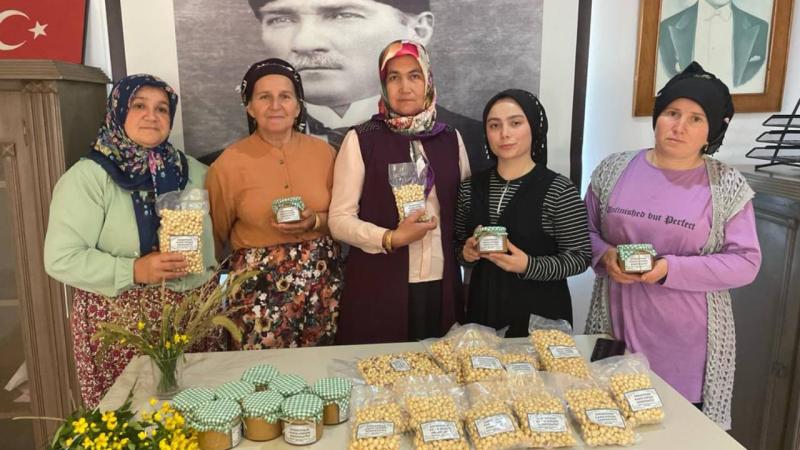 Kadınlar devlet desteğiyle kurdukları tesisle kendi işlerinin patronu oldu