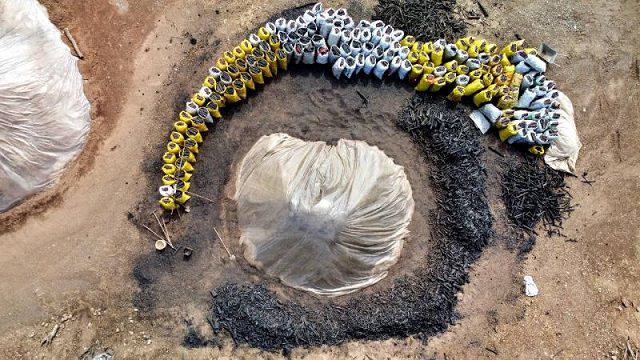 Mangal kömürü için 1800 rakımlı yaylada yaklaşık 5 ay mesai yapıyorlar