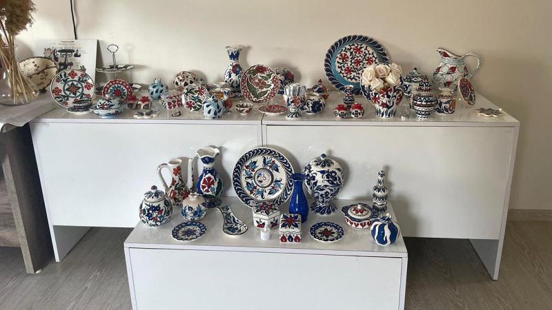 Sorgun’da “Hilal Evleri” kursiyerleri sergi açtı