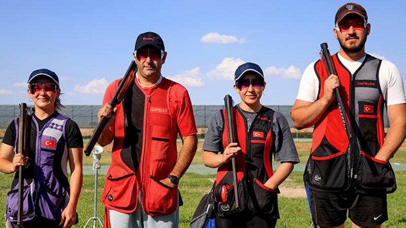 Plak Atışları Milli Takımı organizasyonu 4. bitirdi