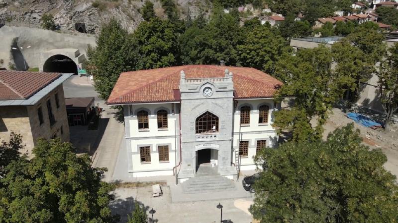 Amasya’da tarihi belediye binasının restorasyonunda sona gelindi