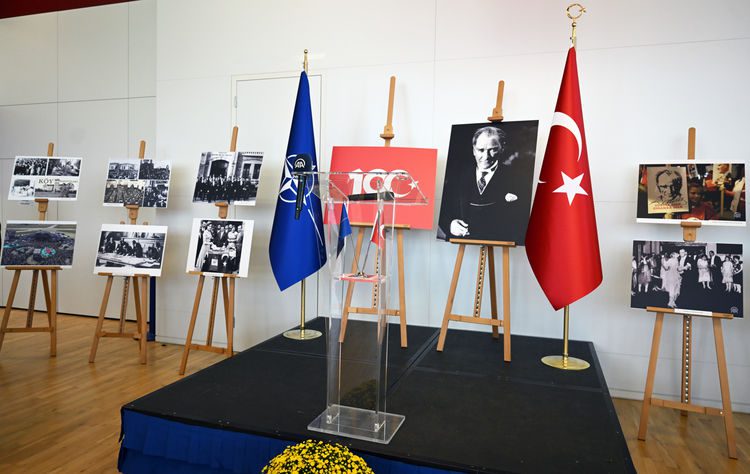 Cumhuriyet’in 100. yılı NATO’da kutlandı