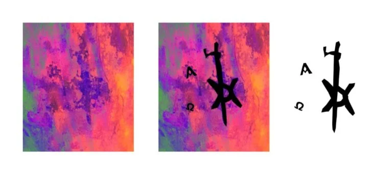 Gazali, Sudan’dan nadir bir ortaçağ Kristogram Dövmesi