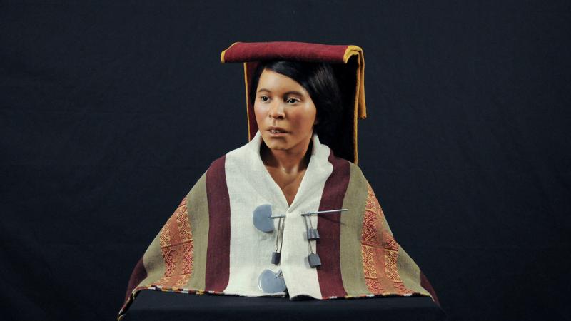 Peru’nun en ünlü mumyası Juanita’nın yüzü bilgisayar yardımıyla oluşturuldu