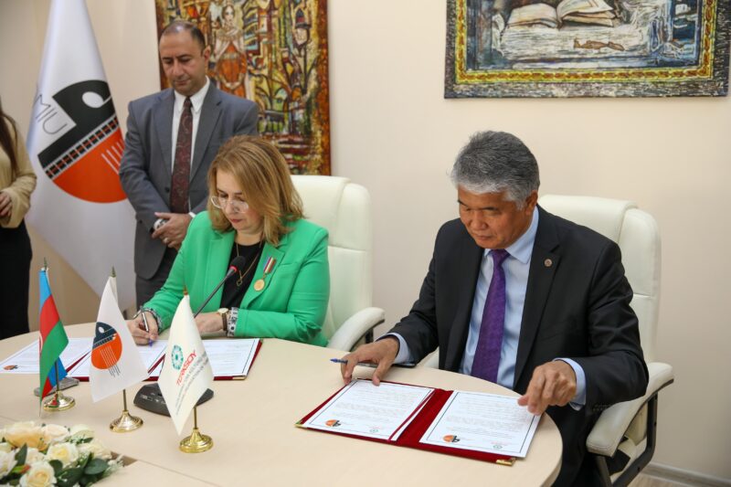 Türksoy İle Azerbaycan Devlet Medeniyet Ve Güzel Sanat Üniversitesi Arasında İş Birliği Protokolü İmzalandı(Özel Haber)