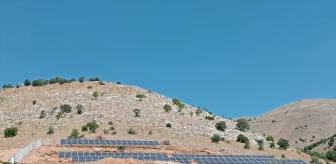 Baskil ilçesinde Güneş Enerji Santrali kuruldu