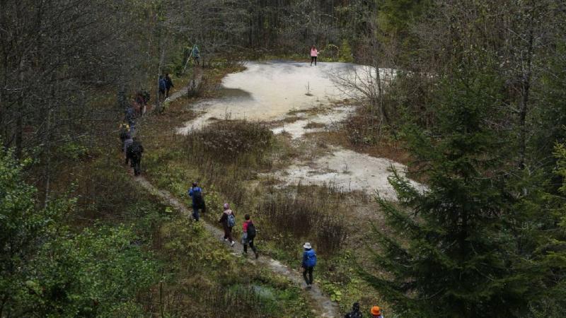 Giresun’da doğaseverler sonbaharın güzelliklerini keşfetti