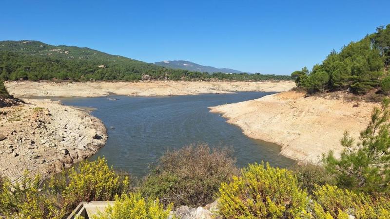 Yağışlar Bodrum’a su sağlayan barajların seviyesini arttırdı