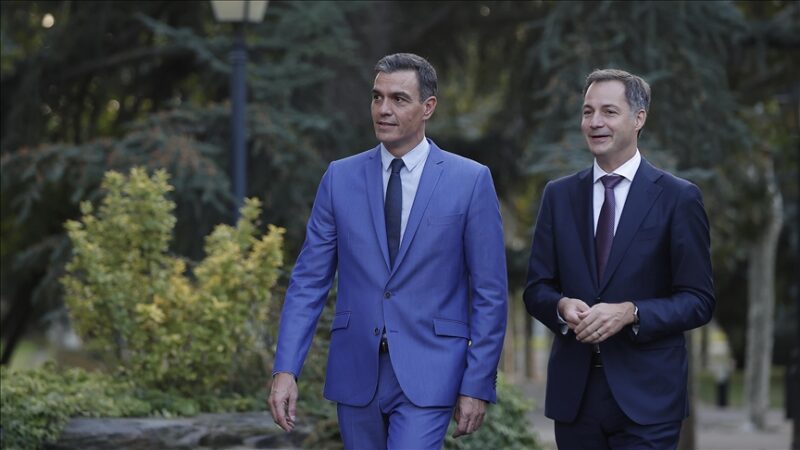 Belçika ve İspanya başbakanları Gazze için Orta Doğu’ya gidiyor