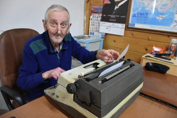 Sinop’un son arzuhalcisi teknolojiye yenik düştü