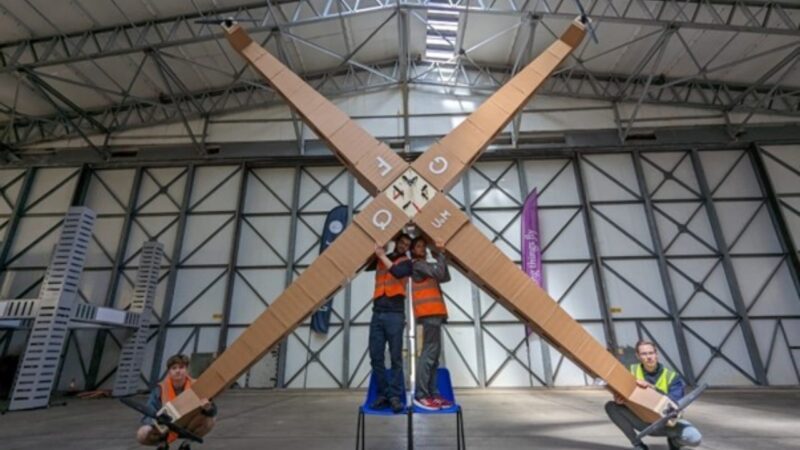 Dünyanın En Büyük Drone’u “GFQ” Tanıtıldı: Kanat Açıklığı Tam 6,4 Metre!
