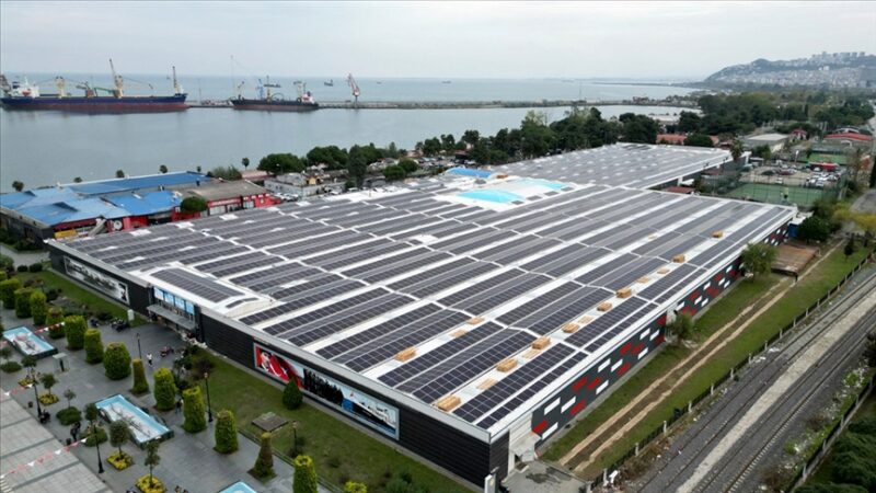 Samsun’da GES projesi ile 1500 evin elektriği çarşı “çatısında” üretilecek