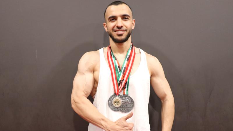 “Conan”a özendi, vücut geliştirmede dünya ikincisi oldu