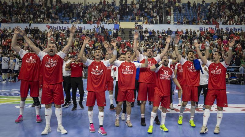 A Milli Erkek Hentbol Takımı İtalya’yı mağlup etti