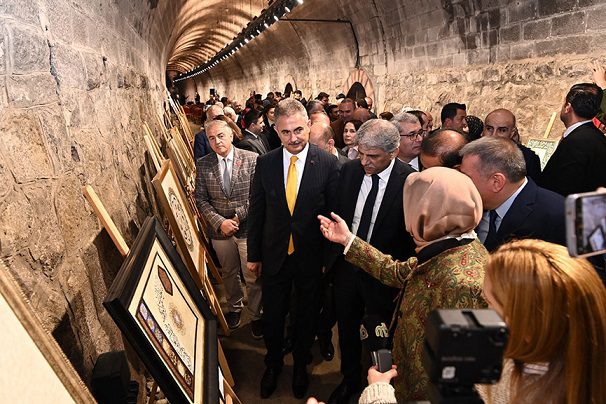 Sanat merkezine dönüştürülen Mamak’taki tarihi tünelin açılışı yapıldı