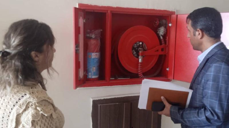 Batman’da okullarda iş sağlığı ve güvenliği denetimleri yapıldı