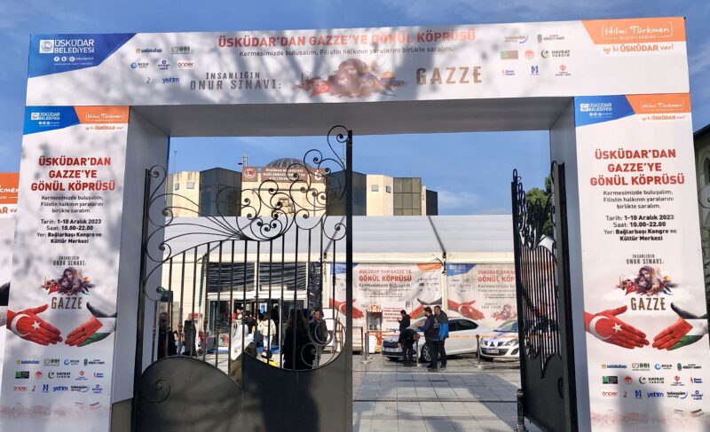 Üsküdar’da Gazze İçin “Gönül Köprüsü” Kermesi Kuruldu(Özel Haber)