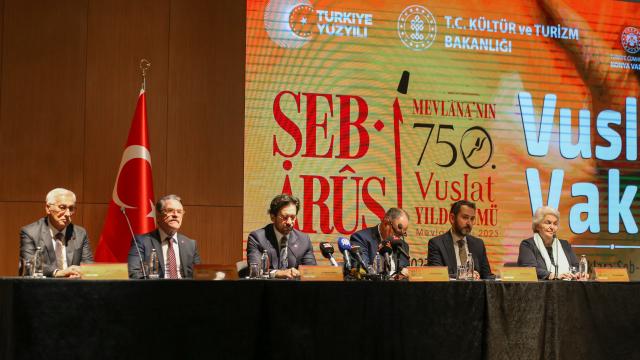 Hz. Mevlana’nın 750. Vuslat Yıl Dönümü Uluslararası Anma Törenleri başladı