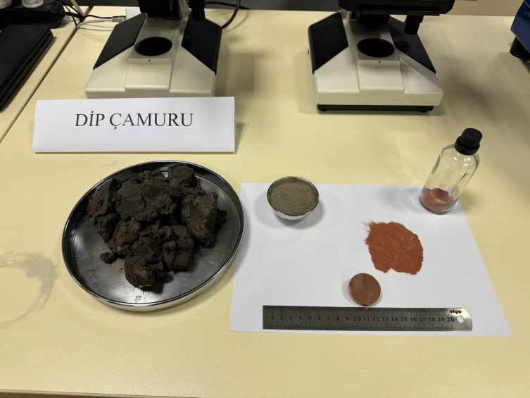 Dip çamurundan balata ürettiler