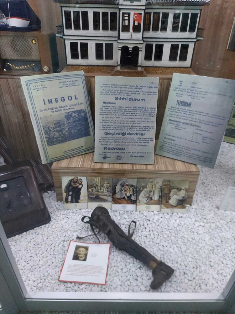 Balkan Savaşları gazisinin protez bacağı Bursa’da hastanedeki müzede sergileniyor