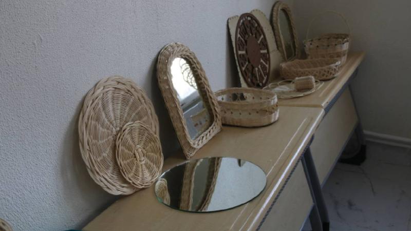 Eskil’de sepet örücülüğü kursuna kadınlardan yoğun ilgi