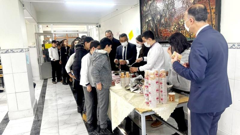 Bayburt’ta geleneksel sabah çorbası etkinliği