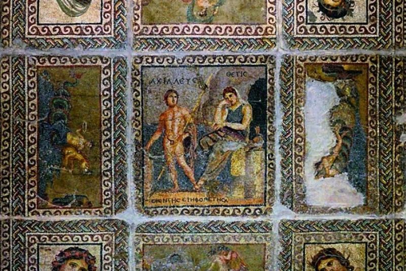 Samsun’da Bulunan Amisos Mozaiği