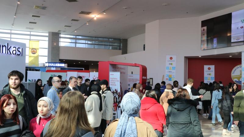 Trakya Kariyer Fuarı 40 bine yakın öğrenciyi ağırladı