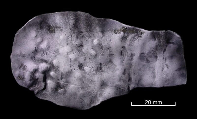 Almanya’da 500 yıllık lanet tableti bulundu