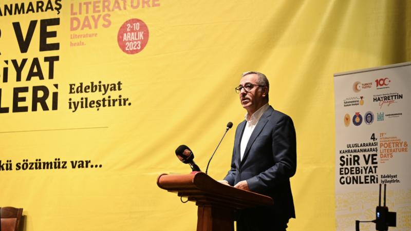 Kahramanmaraş’ta “4. Uluslararası Şiir ve Edebiyat Günleri” başladı