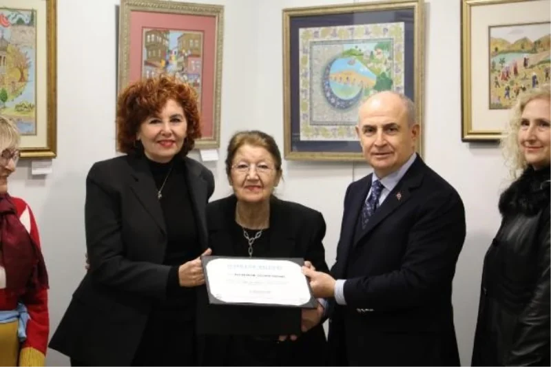 Leman Dinçtürk ve Minyatür Kursiyerleri Sergisi