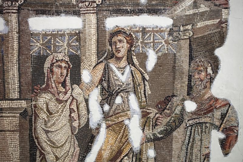 Antakya’da Bulunan Iphigenia Mozaiği